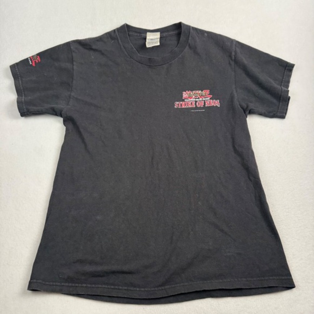Yu-Gi-Oh Strike of Neos‎ T-Shirt Adult Small Black Elemental HERO Air Neos Promo